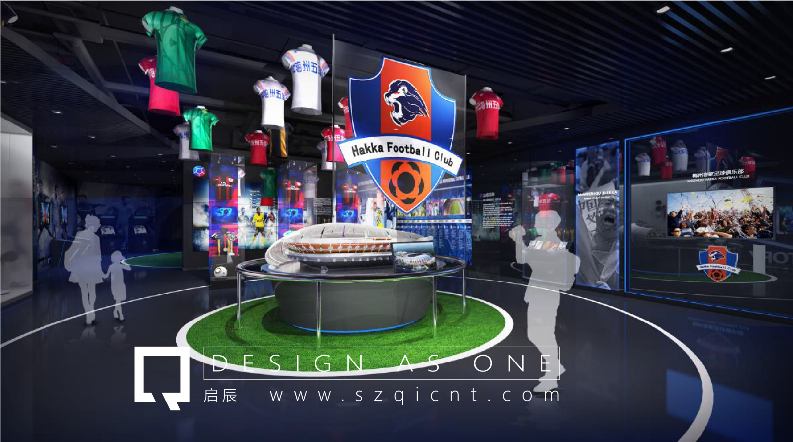 設(shè)計黨建展廳設(shè)計效果圖需要遵循以下原則