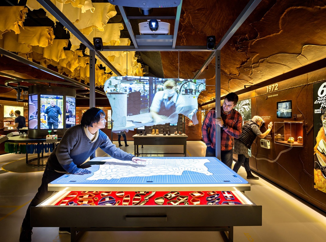 國外展廳設計效果圖