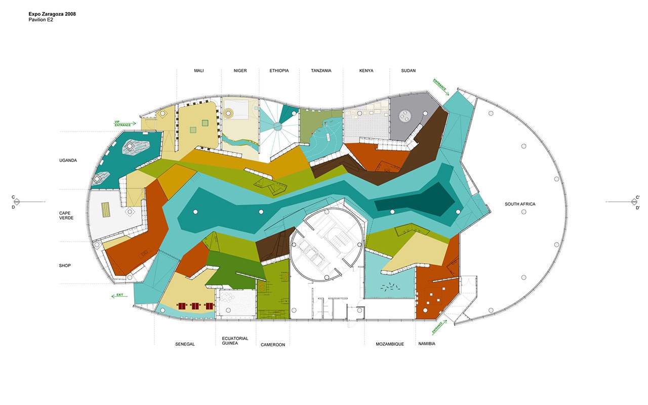 展覽廳設(shè)計(jì)效果圖