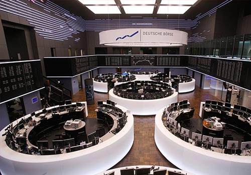 德意志交易所金融展廳布置及展廳搭建